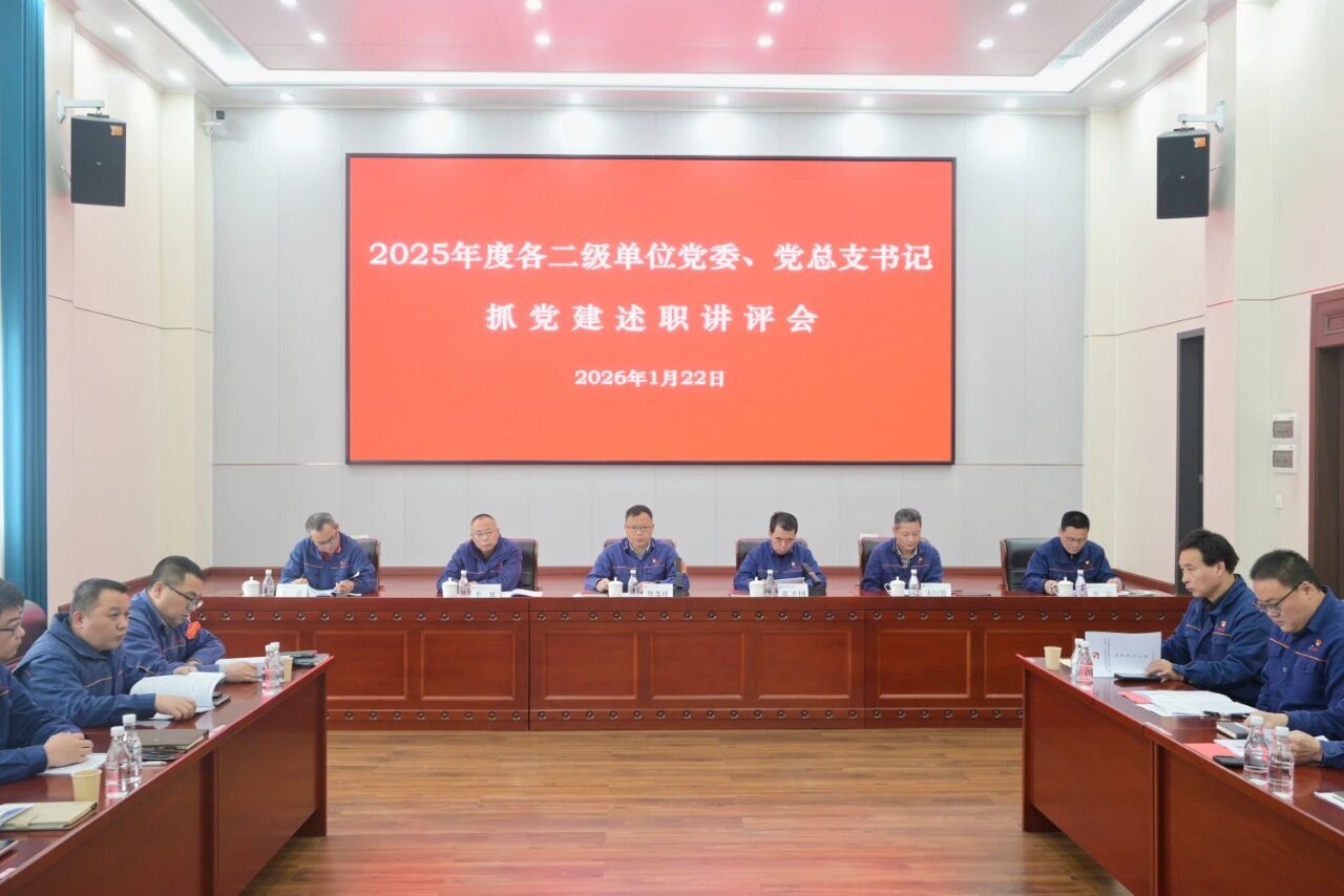 亮实效 查不足 谋提质丨阳春新钢铁开展基层党委、党总支书记年度述职