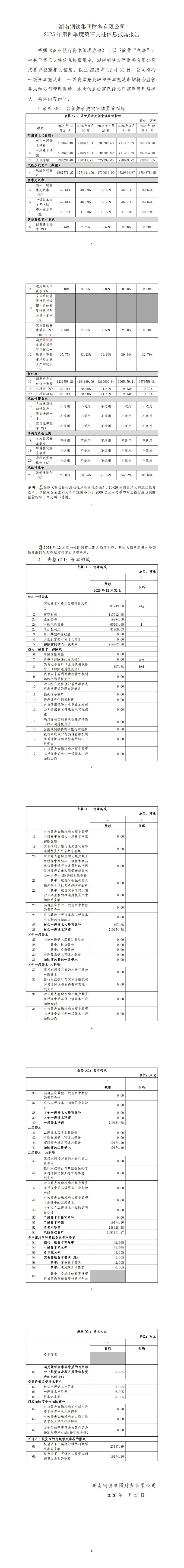 湖南钢铁集团财务有限公司第三支柱信息披露（2025年第四季度）_00.jpg